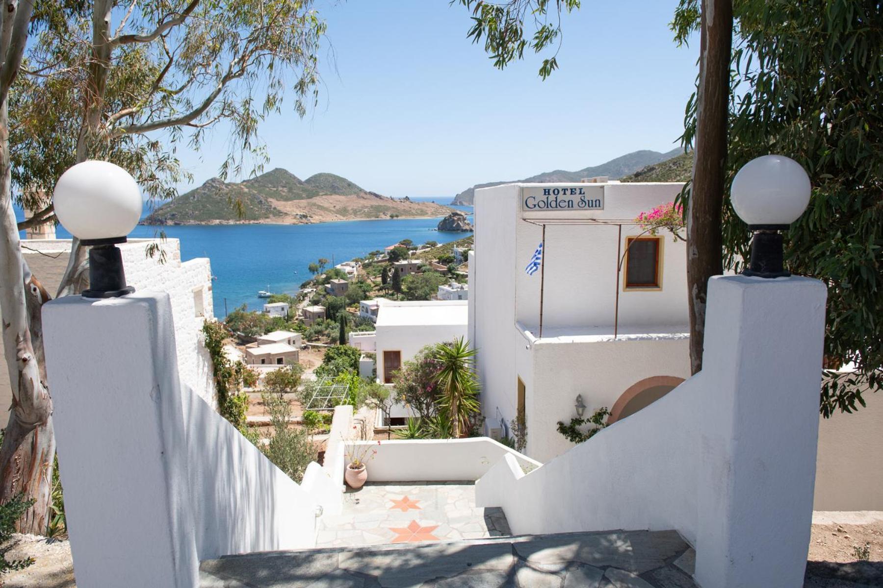 Golden Sun Hotel Patmos Buitenkant foto